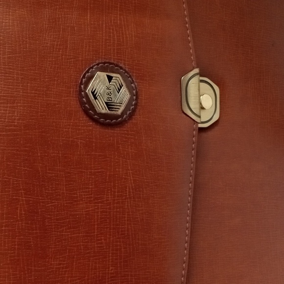 ๐ค๐ผ Briefcase Crossbody Laptop Bag | Caramel Brown | 16 x 13 inches - Picture 3 of 11